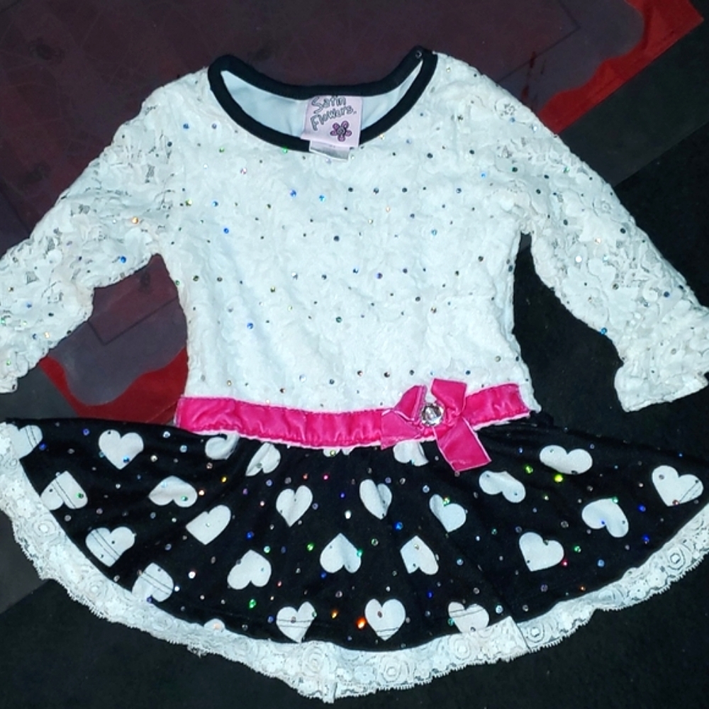 💞 Precious 2 pc girls dress and shorts💞